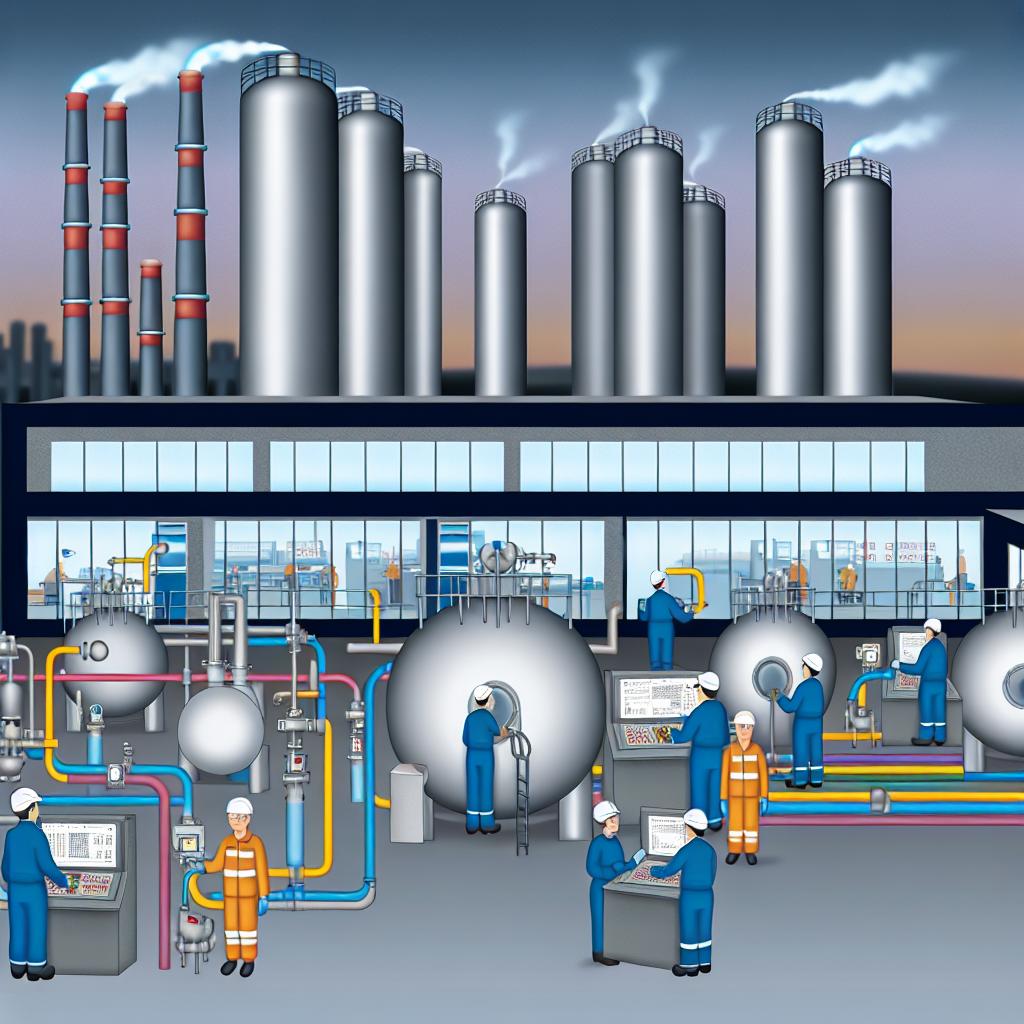 Användningen av gas inom industrin